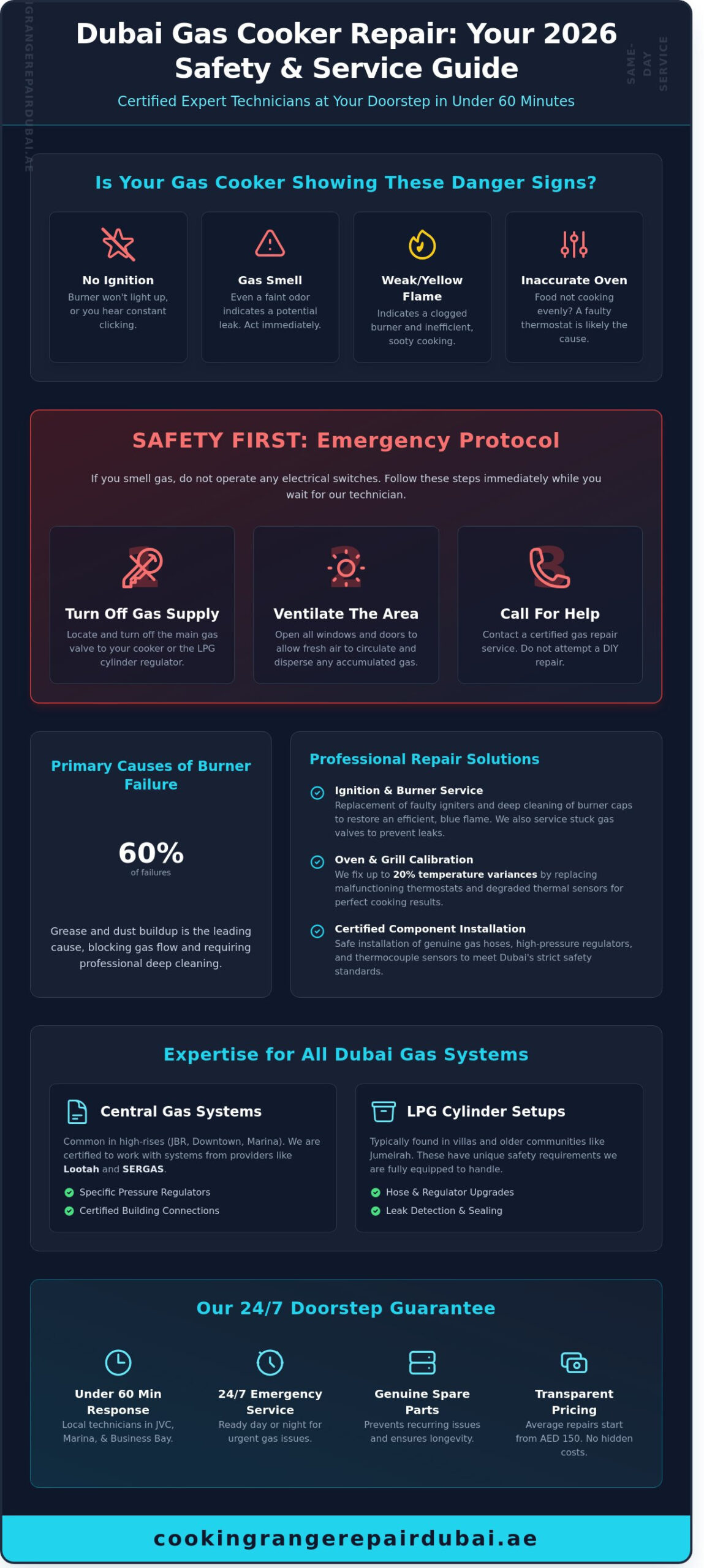 Gas Cooker Repair Near Me: Your Dubai Expert FAQ & Service Guide 2026